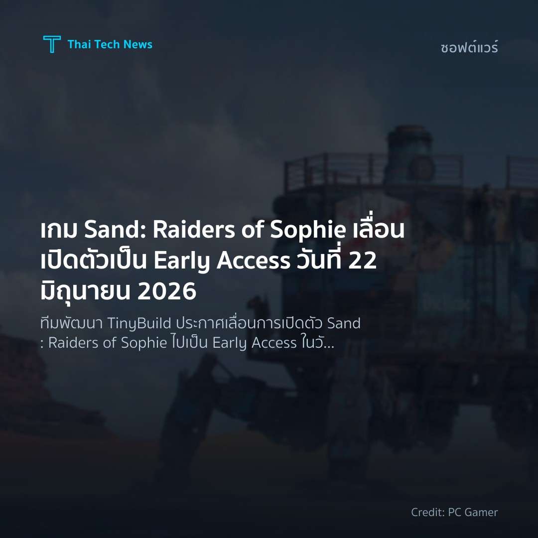 เกม Sand: Raiders of Sophie เลื่อนเปิดตัวเป็น Early Acces…