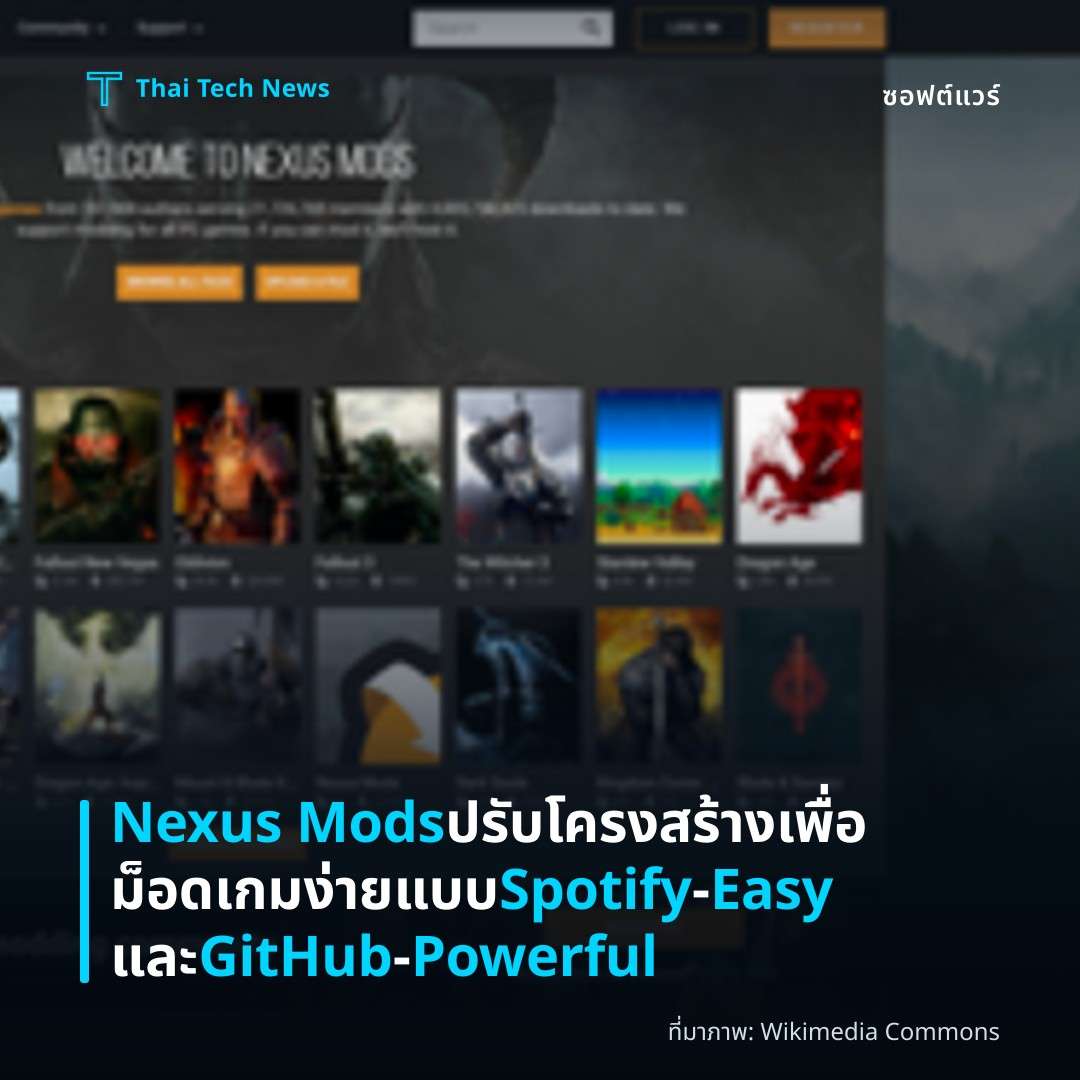 Nexus Mods ปรับโครงสร้างเพื่อม็อดเกมง่ายแบบ Spotify‑Easy และ GitHub‑Powerful