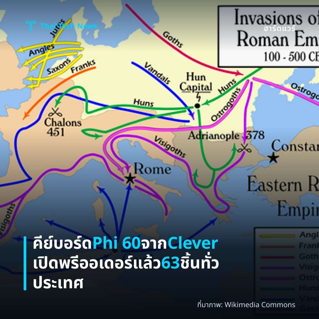 คีย์บอร์ด Phi 60 จาก Clever เปิดพรีออเดอร์แล้ว 63 ชิ้นทั่วประเทศ