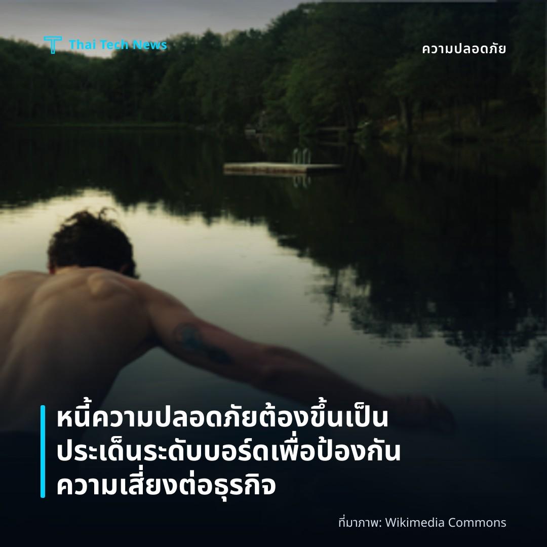 หนี้ความปลอดภัยต้องขึ้นเป็นประเด็นระดับบอร์ดเพื่อป้องกันความเสี่ยงต่อธุรกิจ