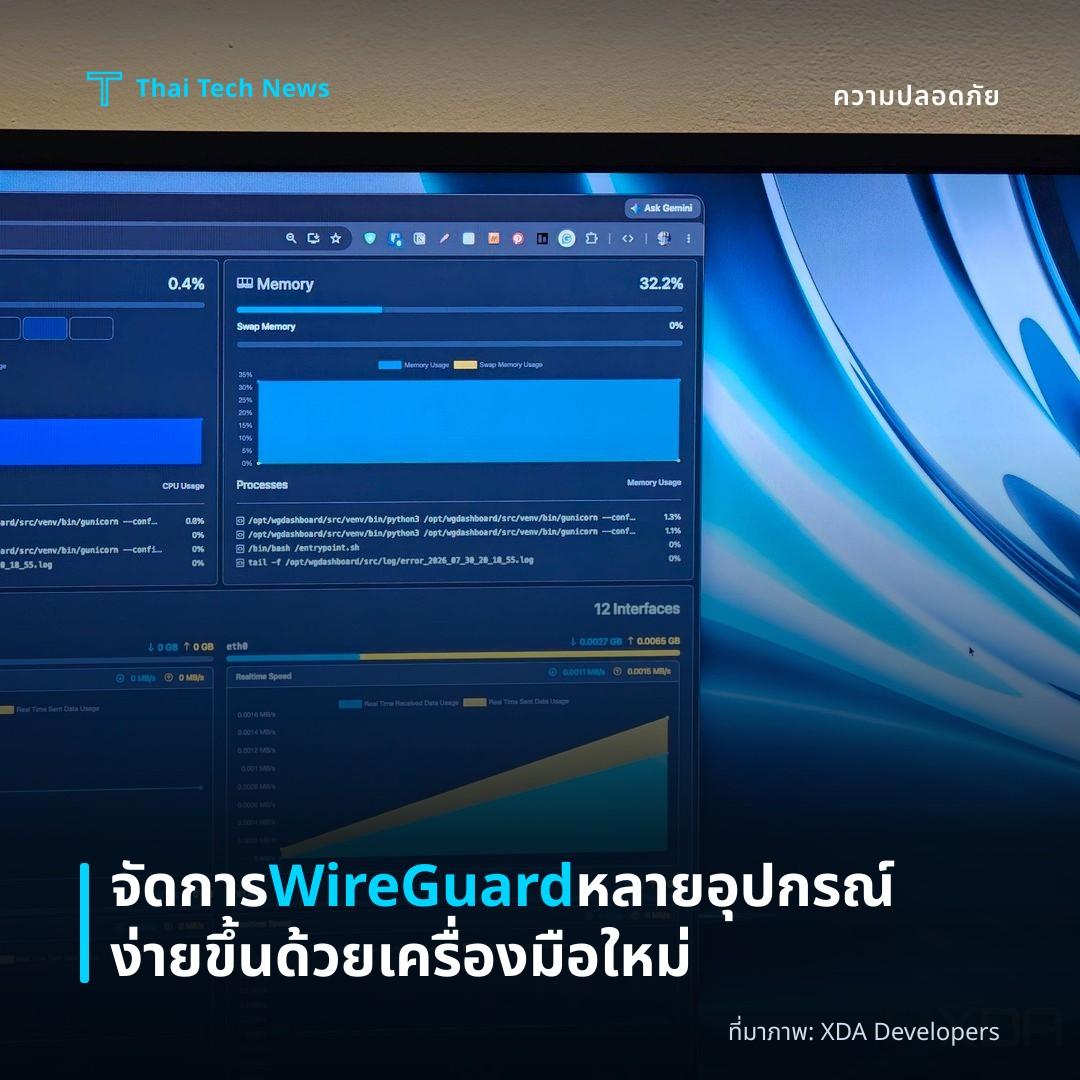จัดการ WireGuard หลายอุปกรณ์ง่ายขึ้นด้วยเครื่องมือใหม่